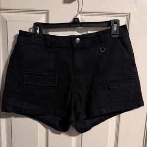 Wild Fable Black Women's Cargo Shorts